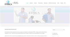 Desktop Screenshot of ethicaseguranca.com.br
